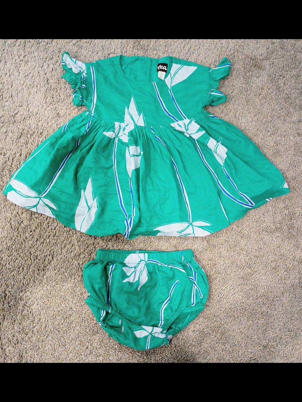 Tea Collection Floral Baby Dress